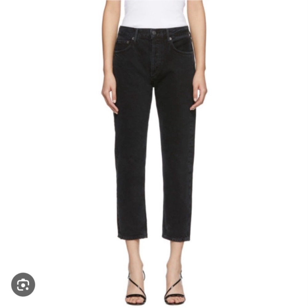 AGOLDE Midrise Parker Jeans - black